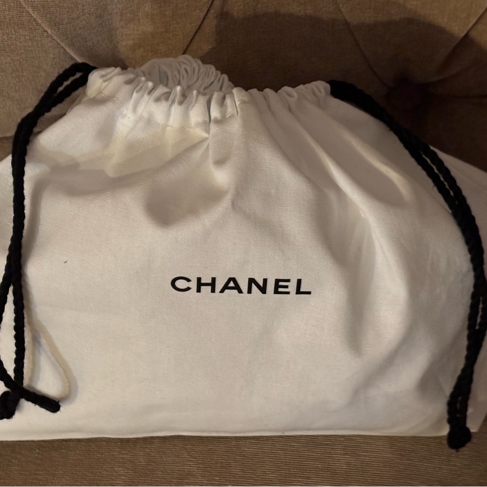 CHANEL Large White Pouch